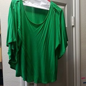 Flowy Green Top